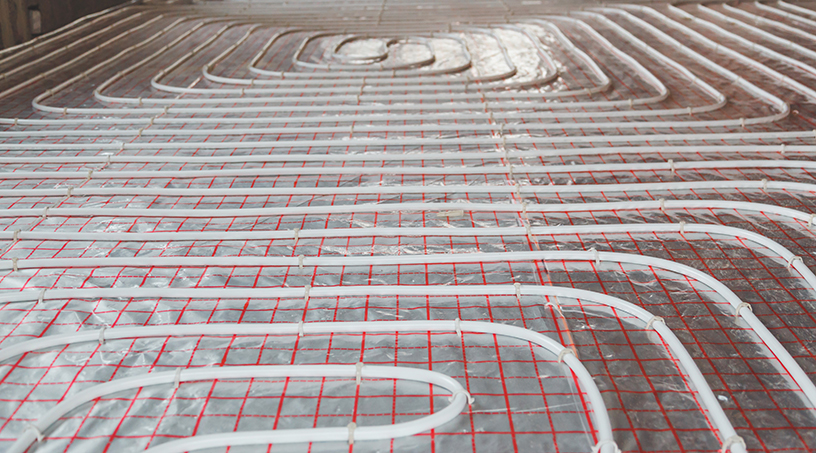 Fußbodenheizung